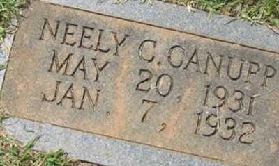 Neely C Canupp on Sysoon