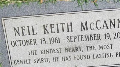 Neil Keith McCann on Sysoon