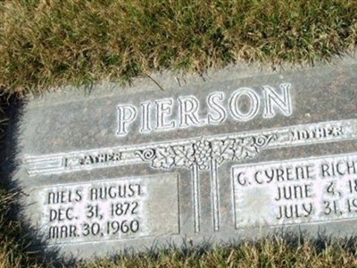 Neils August Pierson on Sysoon