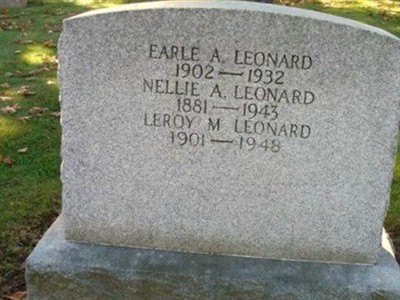 Nellie A Tobin Leonard on Sysoon