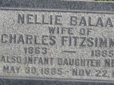 Nellie Balaam Fitzsimmons on Sysoon