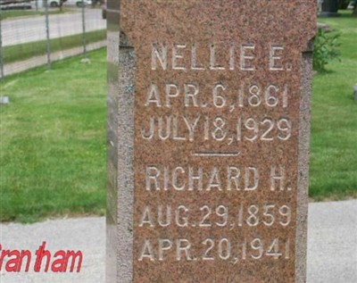 Nellie E Stone Grantham on Sysoon