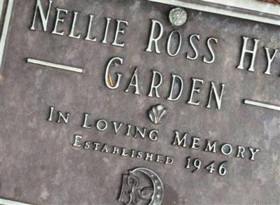 Nellie Ross Hyde Memorial Gardens on Sysoon