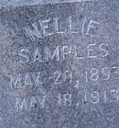 Nellie Samples on Sysoon
