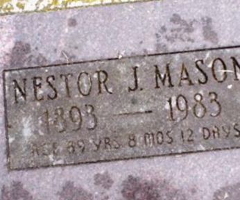 Nestor J. Mason on Sysoon