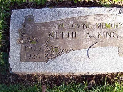Nettie A King on Sysoon