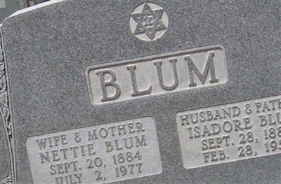 Nettie Blum on Sysoon