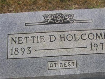Nettie D Holcomb on Sysoon