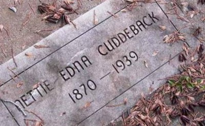 Nettie Edna Cuddeback on Sysoon