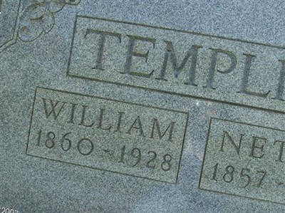 Nettie Elizabeth Williams Templin on Sysoon