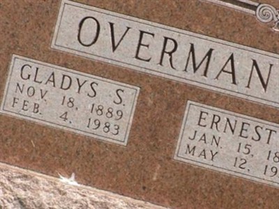 Nettie Gladys Searcy Overman on Sysoon