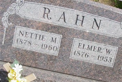 Nettie M. Rahn on Sysoon