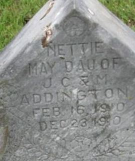 Nettie Mae Addington on Sysoon