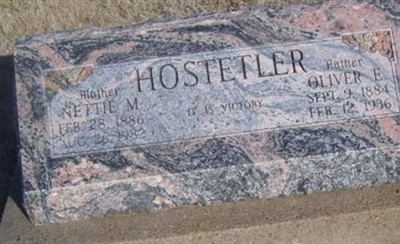 Nettie May Cooprider Hostetler on Sysoon