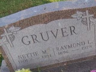 Nettie May Gerber Gruver on Sysoon