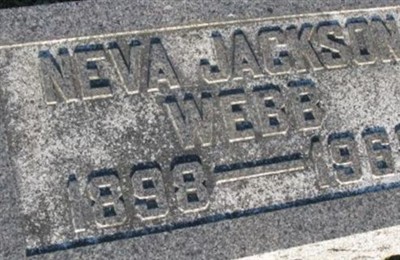 Neva Jackson Webb on Sysoon