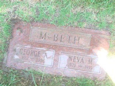 Neva Mae Murphy Mcbeth on Sysoon
