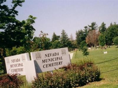 Nevada Municipal Cemetery on Sysoon
