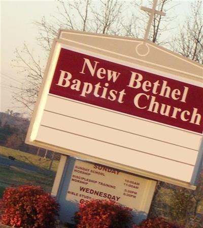 New Bethel Cemetery on Sysoon