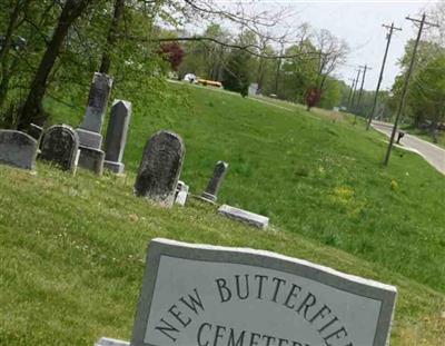 New Butterfield Cemetery on Sysoon