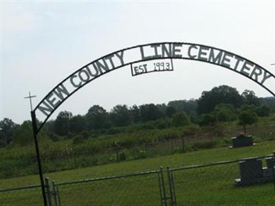 New County Line Cemetery on Sysoon