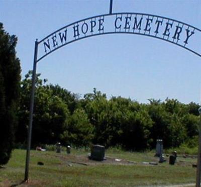 New Hope Cemetery on Sysoon