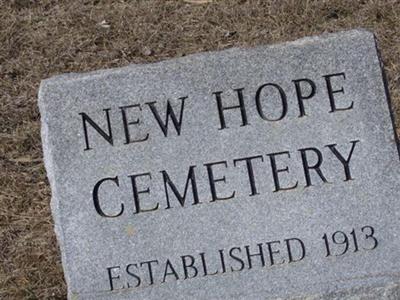 New Hope Cemetery on Sysoon