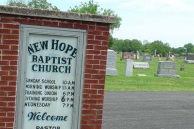 New Hope Cemetery on Sysoon