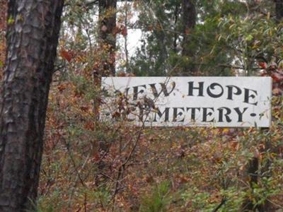 New Hope Cemetery on Sysoon