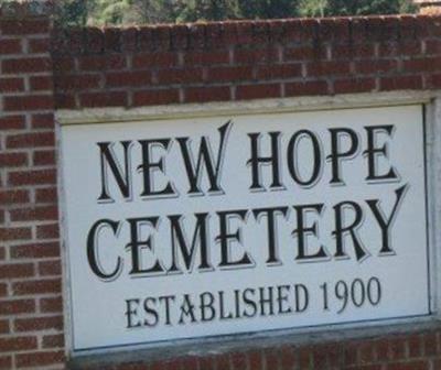 New Hope Cemetery on Sysoon