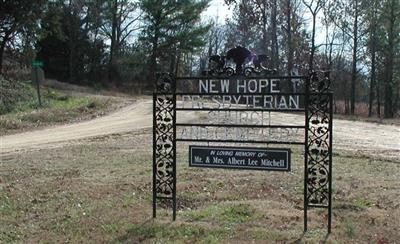 New Hope Cemetery on Sysoon