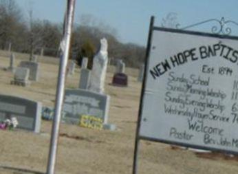 New Hope Cemetery on Sysoon