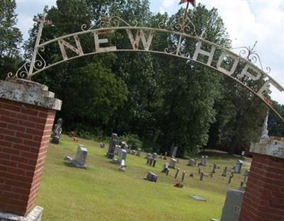 New Hope Cemetery on Sysoon