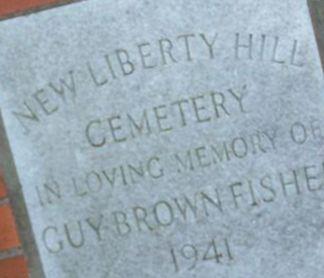 New Liberty Hill Cemetery on Sysoon