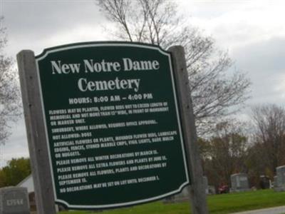 New Notre Dame Cemetery on Sysoon