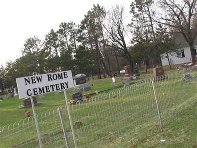 New Rome Cemetery on Sysoon