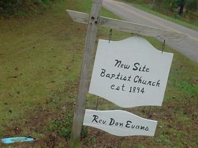 New Site Cemetery on Sysoon