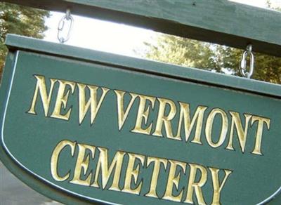 New Vermont Cemetery on Sysoon