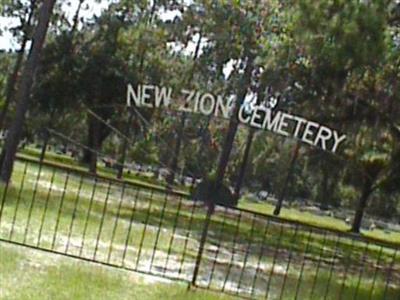 New Zion Cemetery on Sysoon