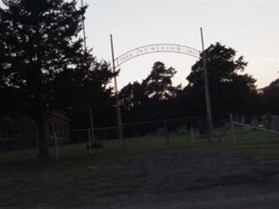 New Zion Cemetery on Sysoon