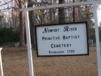 Newport River Primitive Baptist Cemetery on Sysoon