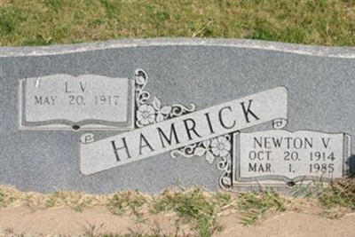 Newton Vinson Hamrick, Jr on Sysoon