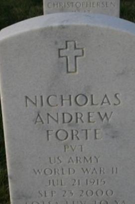 Nicholas Andrew Forte on Sysoon