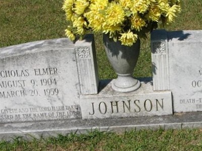 Nicholas Elmer Johnson on Sysoon