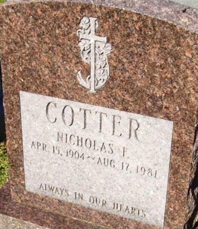 Nicholas F. Cotter on Sysoon