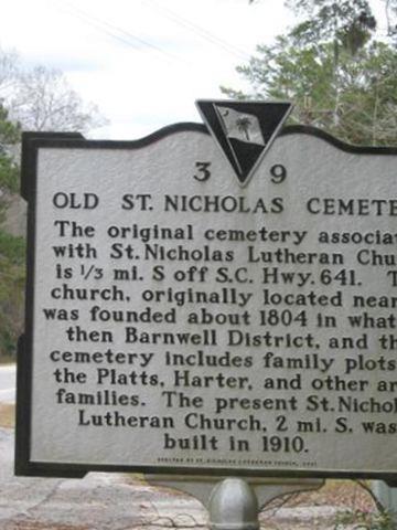 Old Saint Nicholas Lutheran Church Cemetery on Sysoon