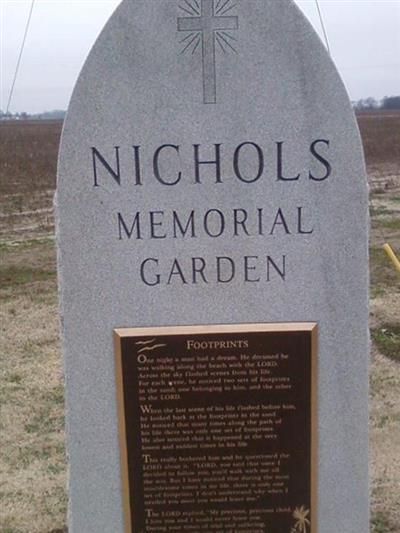 Nichols Memorial Garden on Sysoon