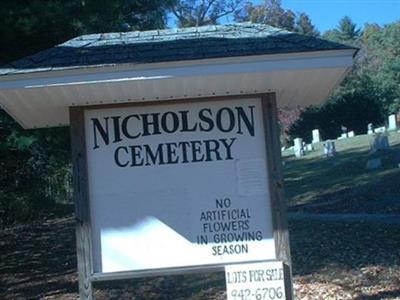 Nicholson Cemetery on Sysoon