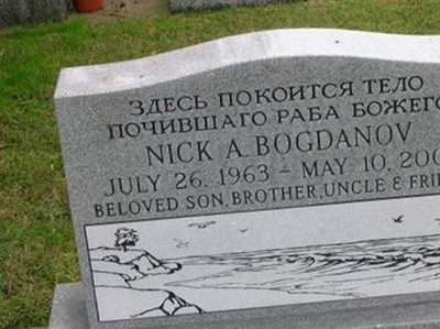 Nick A. Bogdanov on Sysoon