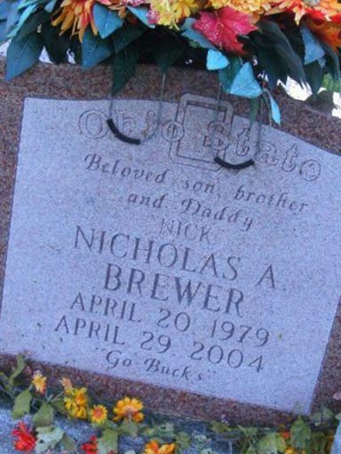 Nickolas Adam Brewer on Sysoon